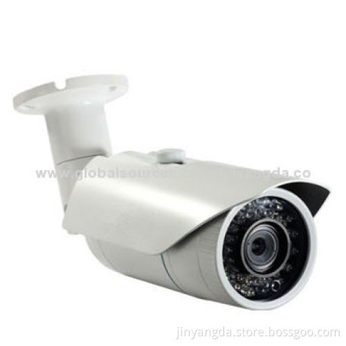 H.264 3.0 megapixel, 42pcs LEDs, IR 50m 3.6mm lens waterproof bullet IP cameraNew